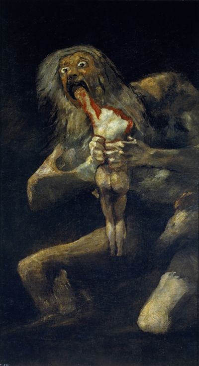 Goya Saturn Devouring His Son